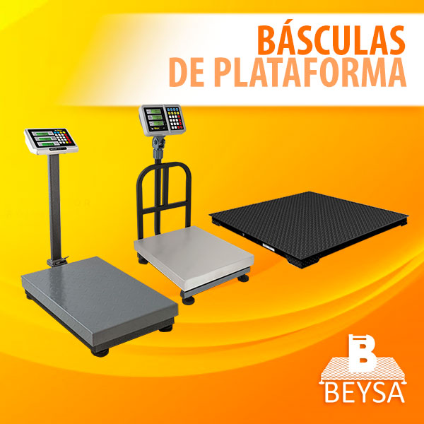 Básculas de plataforma en BEYSA