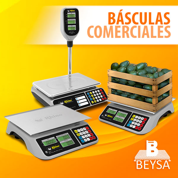 Básculas comerciales