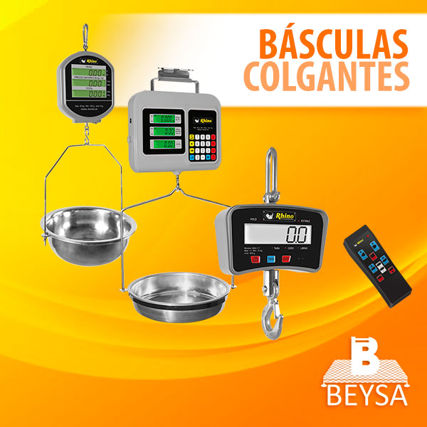 Básculas colgantes